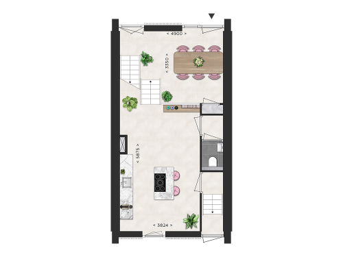 Plattegrond begane grond